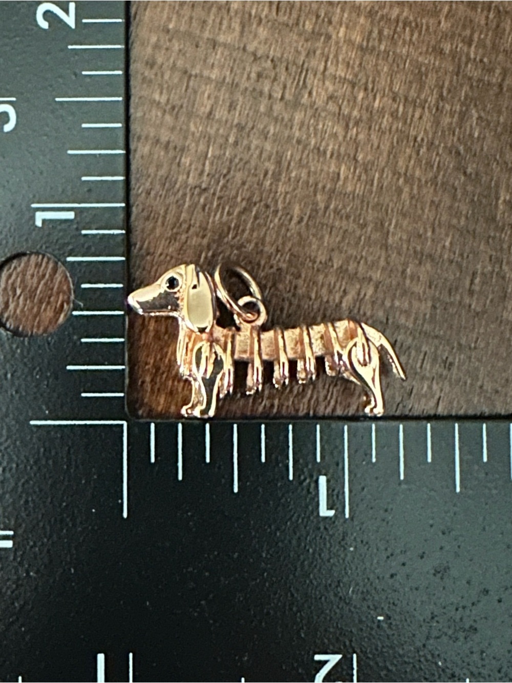 Coach Dog Charm in Rose Gold - Picture 7 of 7